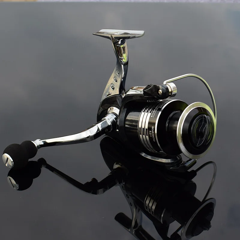 Deshion 13+1BB Black Stainless Steel Spinning Fishing Reel 1000-6000 Series Saltwater Casting Coil Reels | Спорт и развлечения
