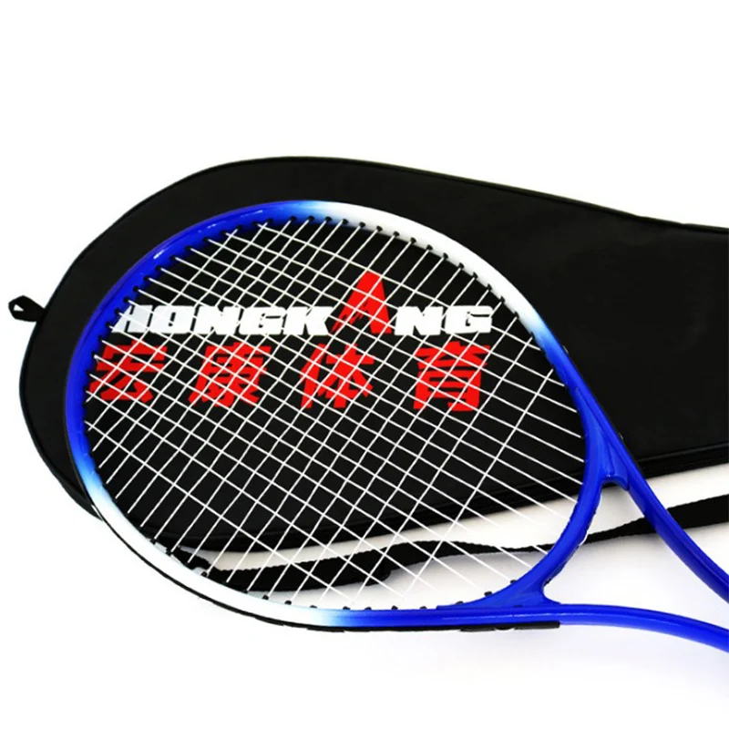 Подростковая Теннисная ракетка raquete de Tennis из углеродного волокна материал верха