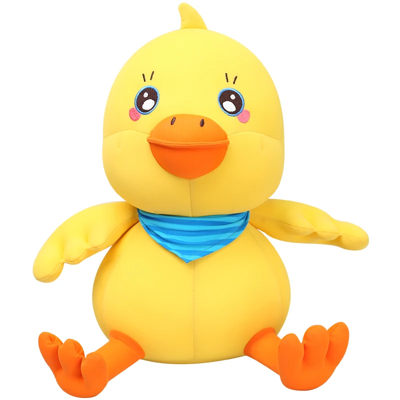 43 см Kawaii Желтая утка плюшевые игрушки куклы желтая Игрушечные лошадки для детей