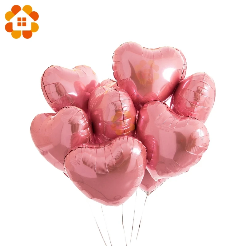 10 шт. воздушные шары в виде сердечек 18 дюймов|balloons wedding|balloon balloonballoons pink |