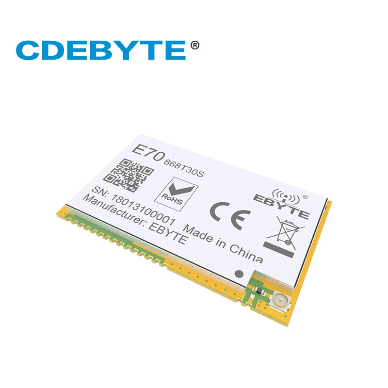 E70-868T30S непрерывная передача ARM CC1310 868 МГц 1 Вт IPX печать антенна отверстия uhf