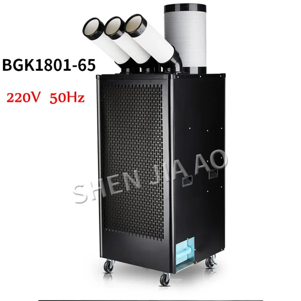 220v 220 В кондиционер промышленный мобильный кондиционер компрессор три выхода воздуха охладитель воздуха один холодный тип интегрированный - Цвет: 220v
