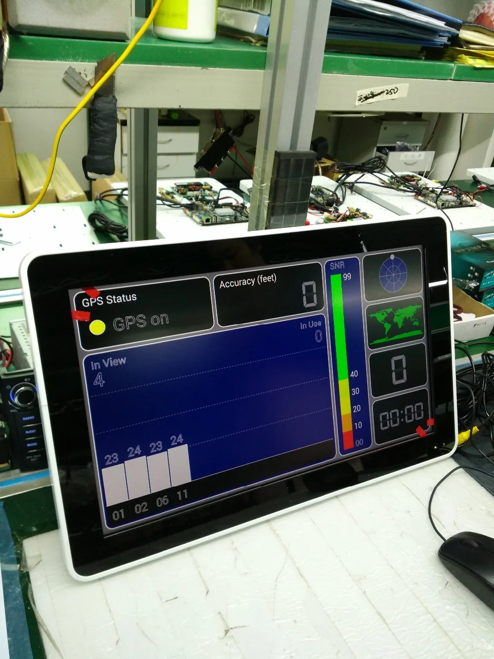 HZHZQX DC9 35V 15 6 дюймовый автомобильный монитор с креплением на крыше 2AV входной