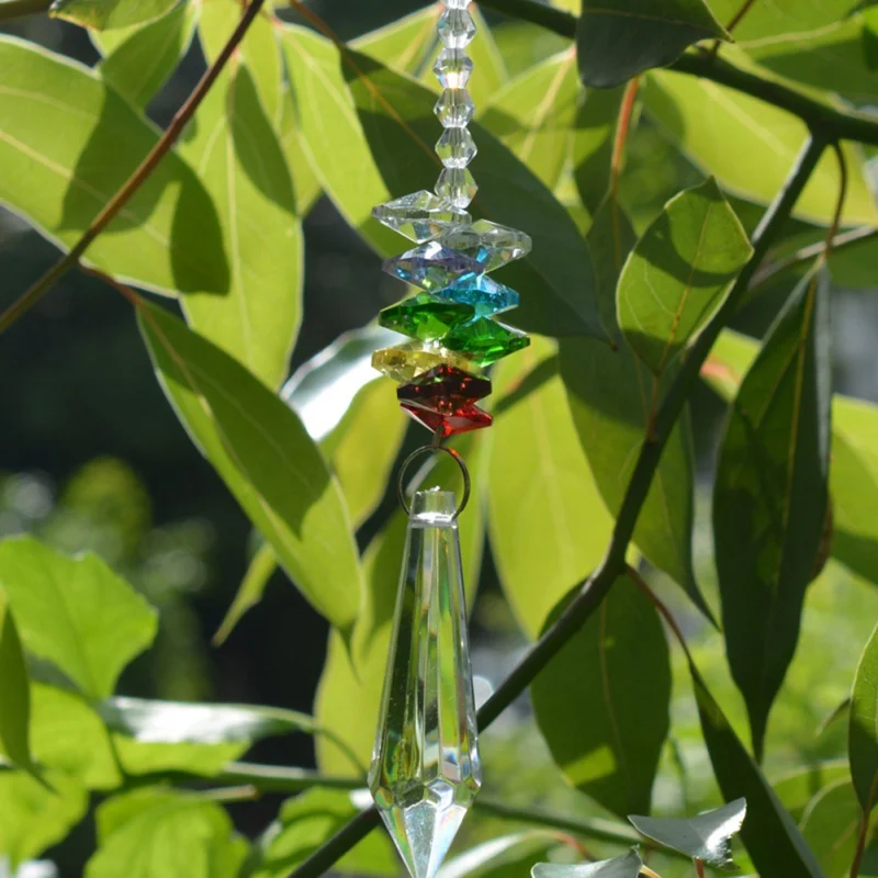 Хрустальная подвеска в виде чакры для ловли солнца хрустальная люстра форме шара