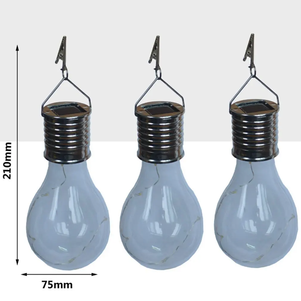 Водонепроницаемая светодиодная лампа на солнечной батарее вращающаяся