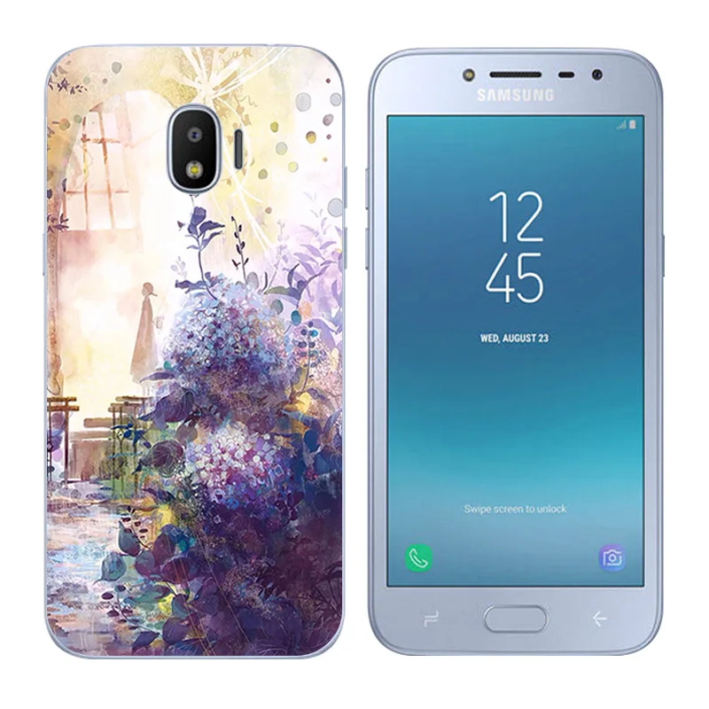 Для Samsung Galaxy J2 Pro 2018/SM-J250F прозрачный мягкий силиконовый чехол для задней панели