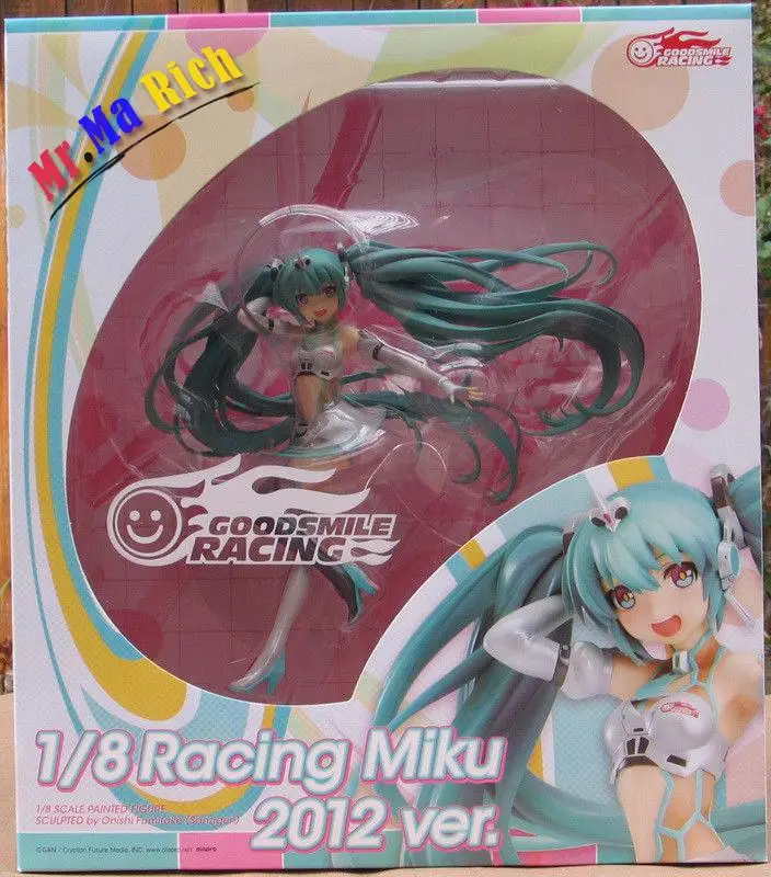 Vocaloid: Мику гонщик 2012 Ver. 1/8 ПВХ фигура хорошая улыбка Racing статуя модели|pvc figure|figure