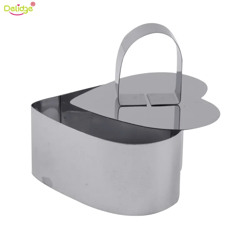 1 шт. 3 формы форма для Мусса из нержавеющей стали прямоугольная круглая в форме