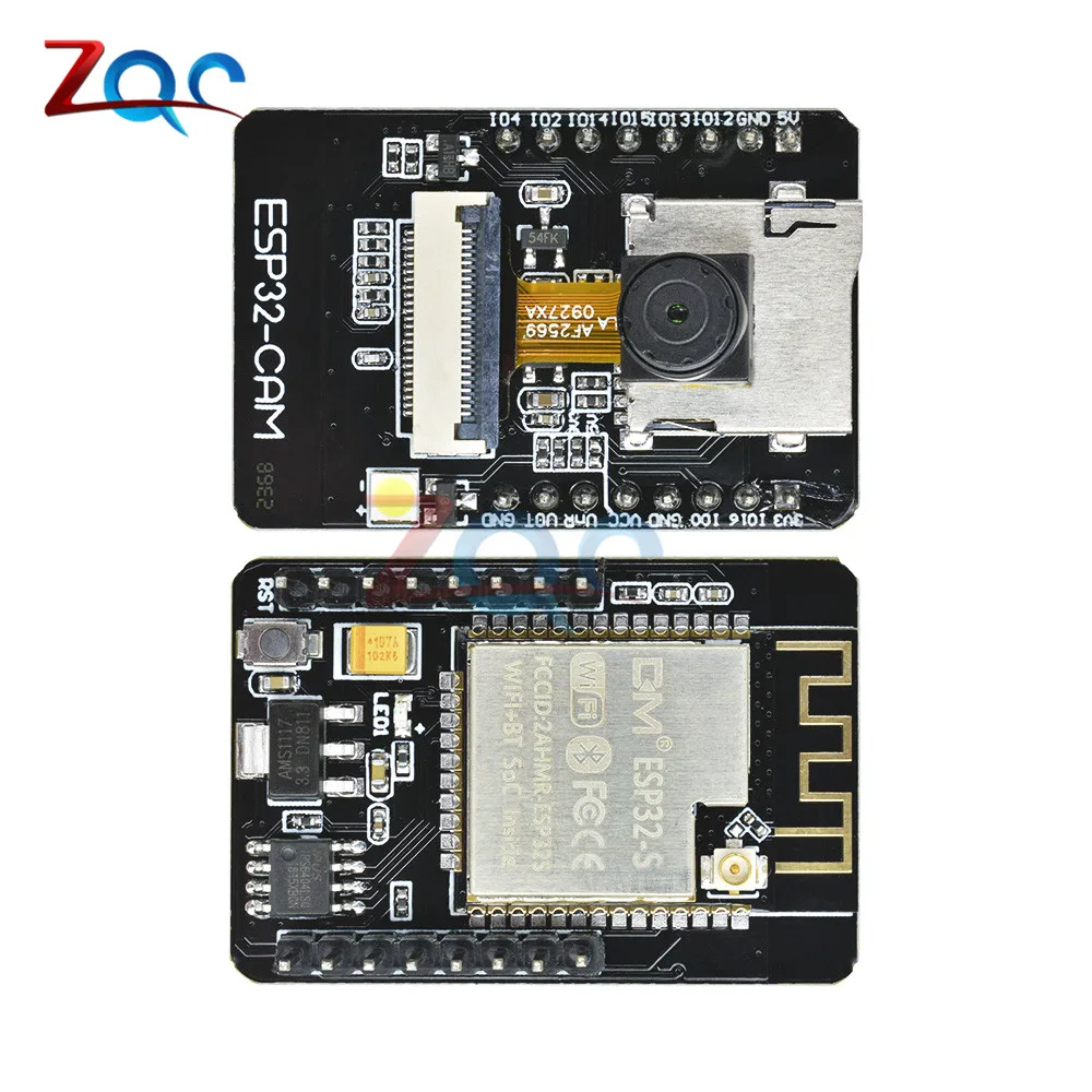 ESP32-CAM модуль Wi-Fi ESP32-S серийныйl wi-fi ESP32 CAM макетная плата 5V Bluetooth с OV2640 Камера модуль 32-битный Процессор 240 МГц