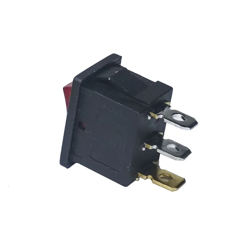 5 шт./лот KCD1 21*15 3 Pin LED 250 в 6A выключатель лодки оснастка SPST вкл. выкл. Рокер