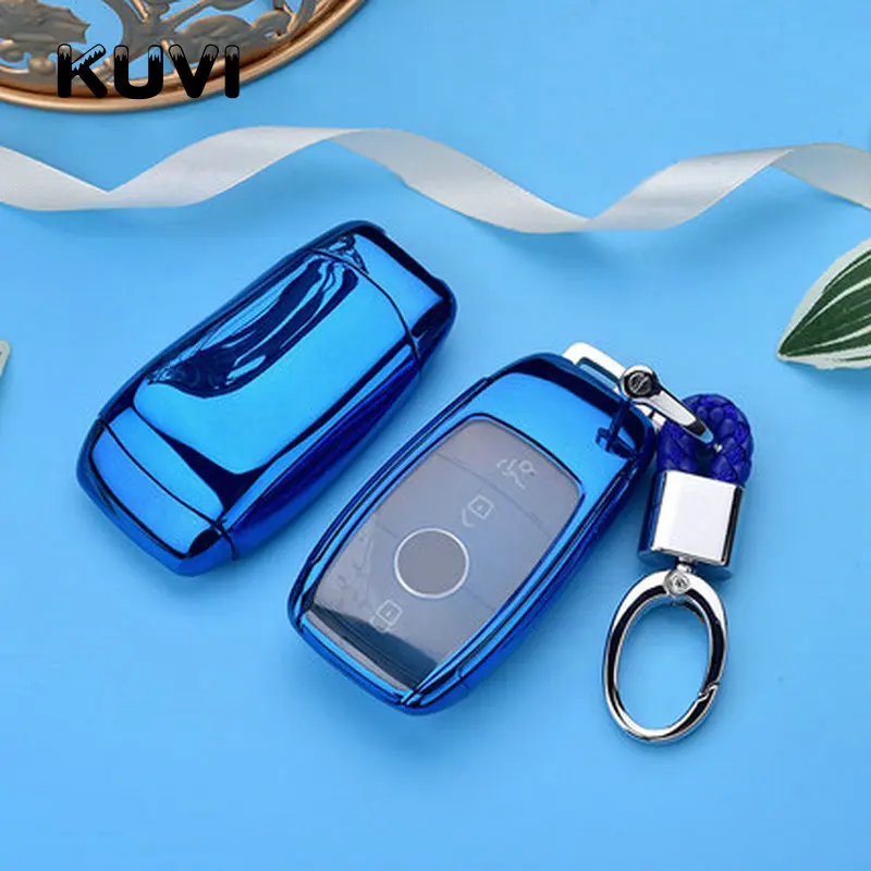 TPU высокого качества Автомобильный ключ крышка чехол оболочка сумка защитный ключ кольцо для Mercedes Benz E Class W213 S класс автомобильные аксессуары