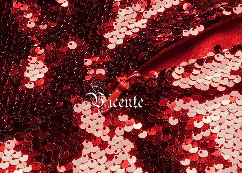 Женское платье с блестками вечернее длинным рукавом и открытой спиной 2019|Женские