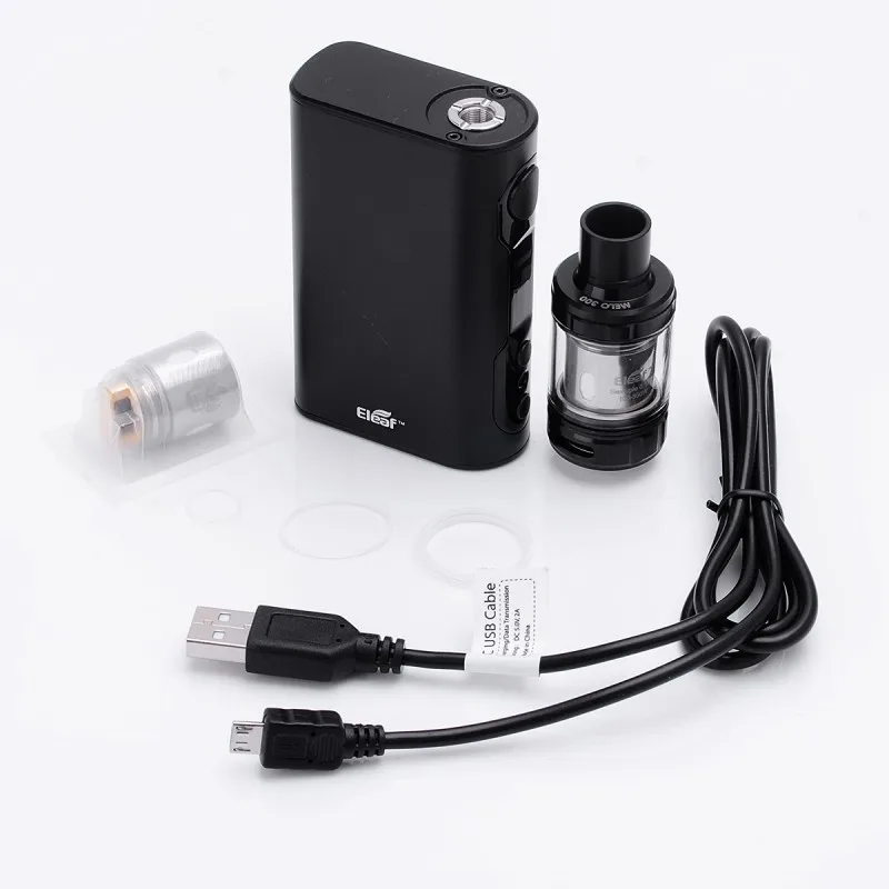 Eleaf iStick QC 200 Вт с MELO 300 Танк 5000 мАч электронная сигарета комплект Поддержка vapen