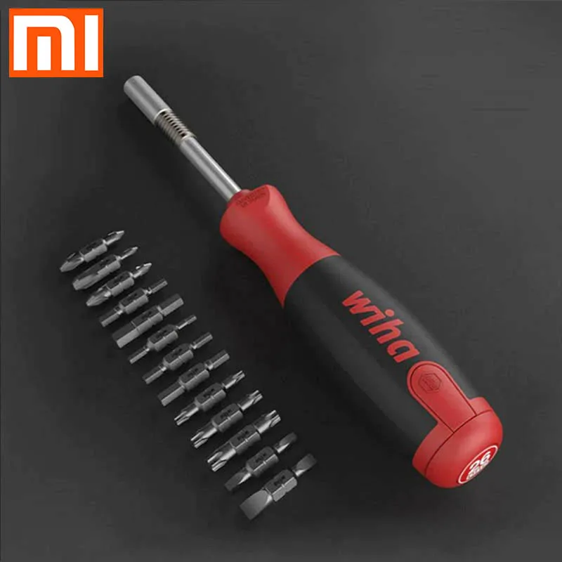 xiaomi Mijia Wiha ежедневный Набор отверток 26 в 1 прецизионное сверло со скрытой магической коробкой набор запчастей - Цвет: 26 in 1