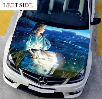 Левая сторона автомобильные наклейки и Переводные картинки стильный декор