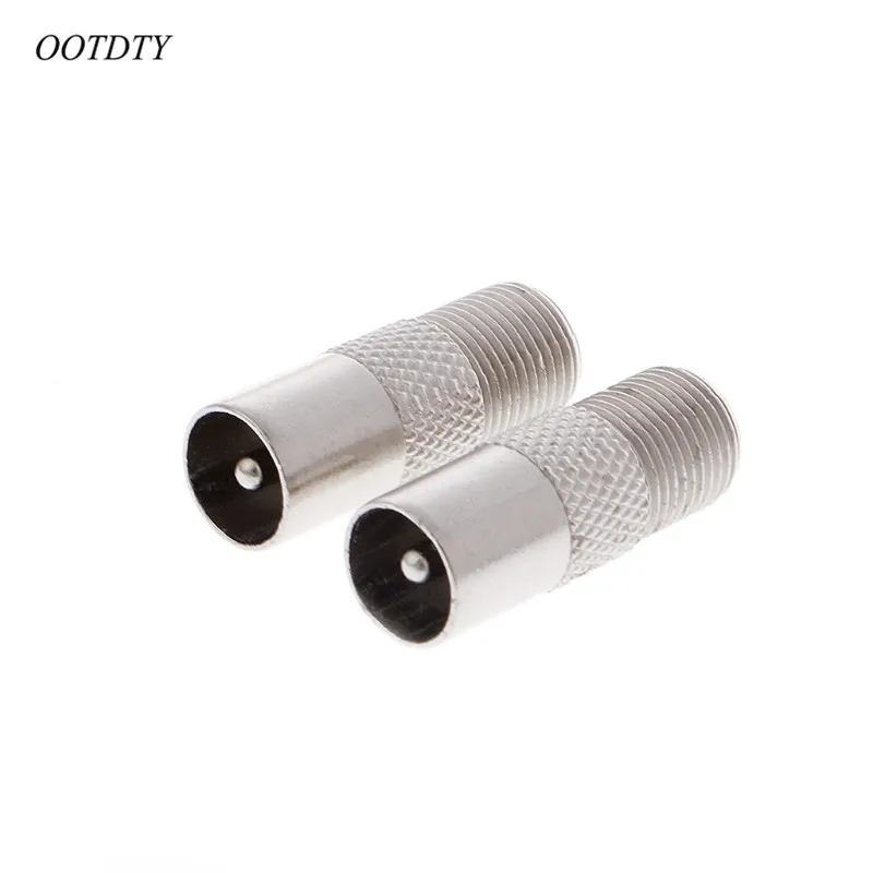 OOTDTY 5 шт. RF Coax прямой разъем F гнездо к папа адаптер ТВ антенны|connector f|connector femaleconnector