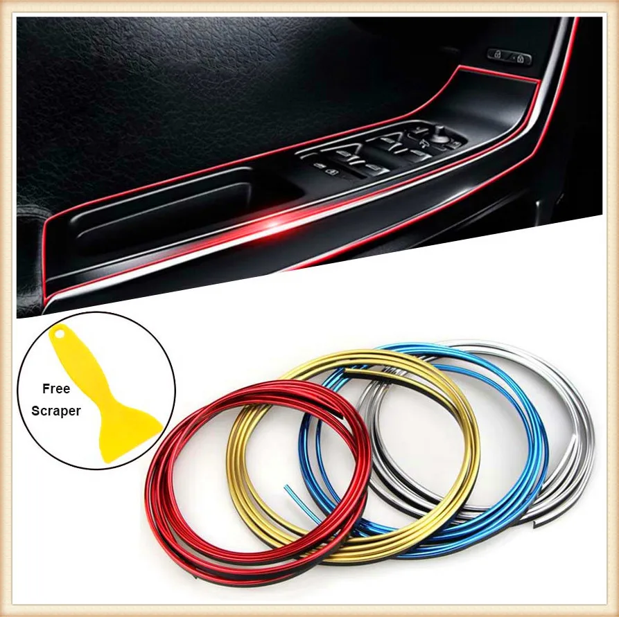 Декоративная полоса для автомобиля внутренняя отделка двери Subaru Forester Ascent XV WRX VIZIV