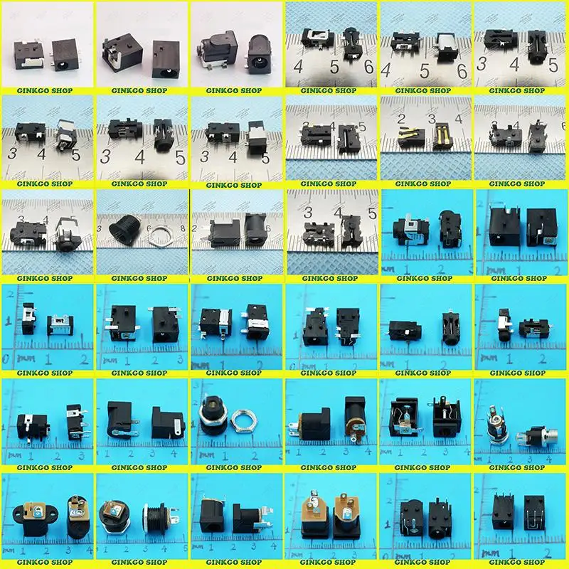 36 моделей 1800 шт. разъем питания постоянного тока для зарядки гнездо ноутбука