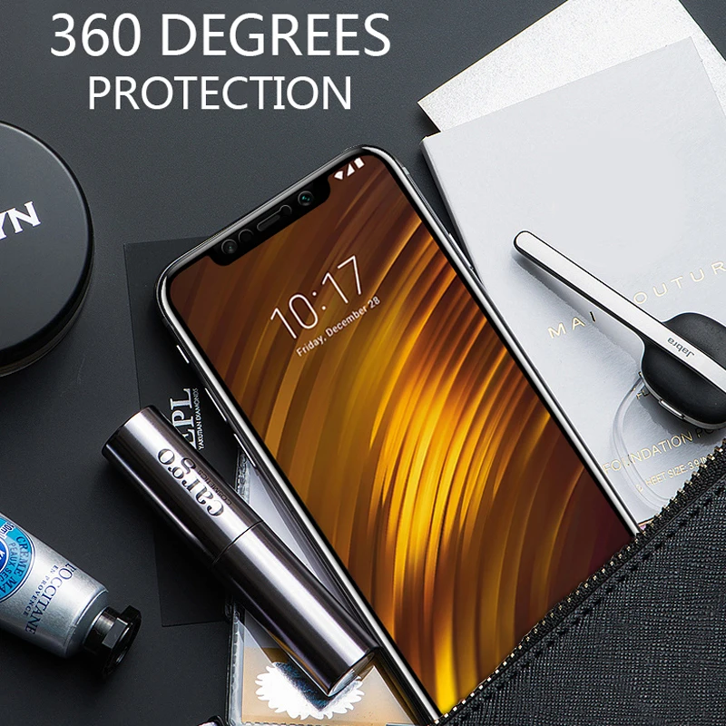 Pocophone F1 стекло для Xiaomi poco f1 Закаленное стекло пленка MOFI для Xiaomi Pocophone F1 полное покрытие защита экрана стекло 2 шт