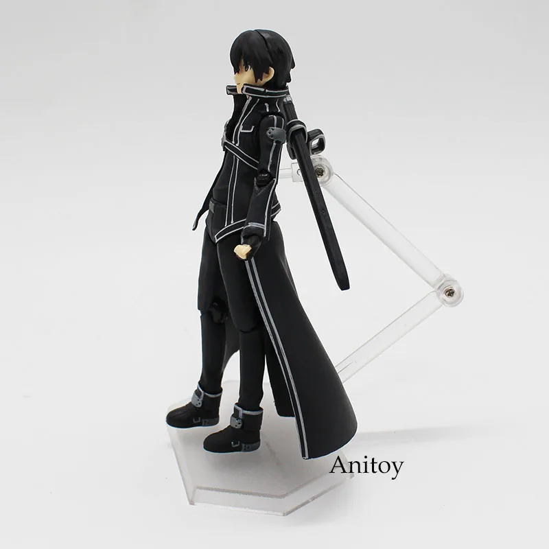 15 см аниме меч искусство онлайн kirigaya kazuto Figma 174 ПВХ фигурка Коллекционная модель игрушки KT3875