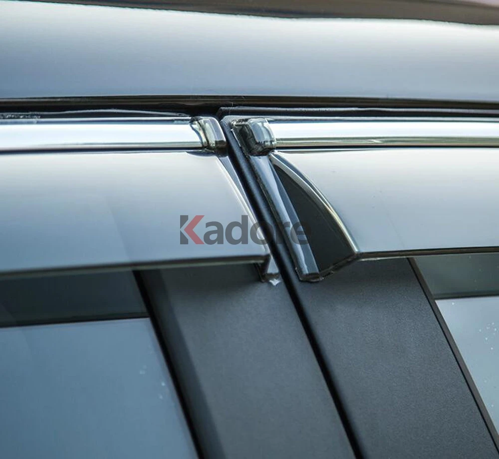 Для Volkswagen VW Tiguan окна автомобиля козырек дверь дождь солнцезащитный козырек боковые окна Крышка отделки салона авто аксессуары 4 шт./компл