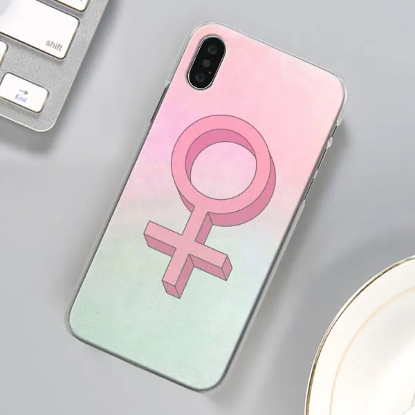 Эстетика Минимальный «Girl power» и женских чехол для телефона для Apple iPhone X XR 7 8 плюс 6 6s плюс XS MAX 11 Pro Max SE чехол для телефона Coque - Цвет: 15