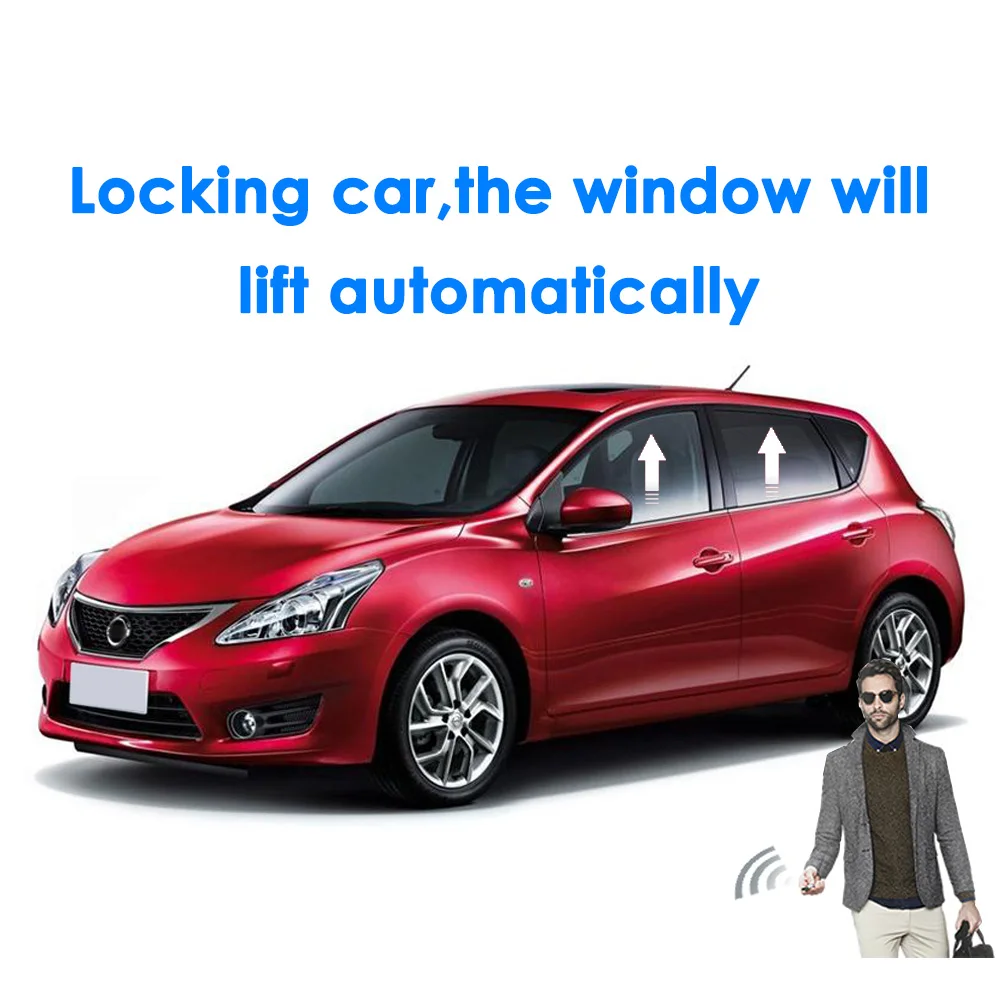 CHSKY Авто мощность окна свернуть окно ближе для Nissan Tiida C11 C12 левый привод удаленно