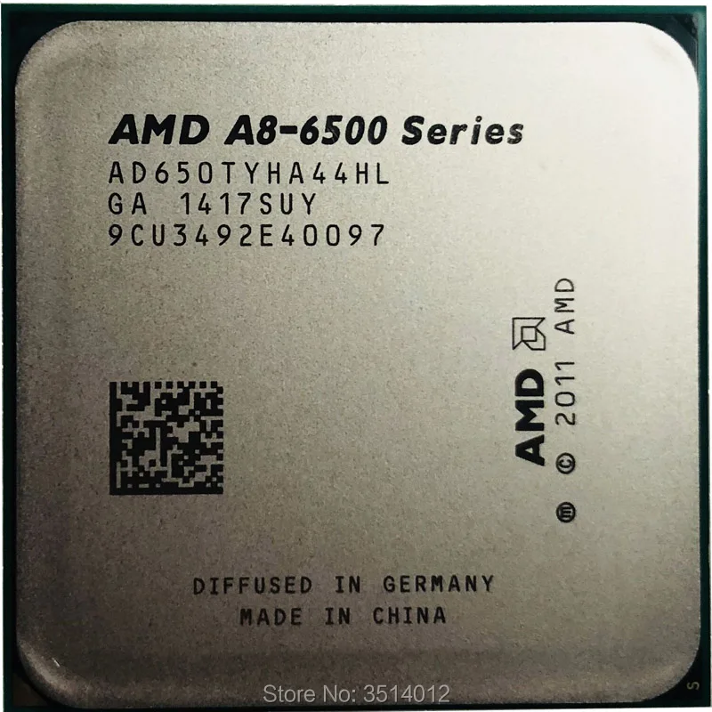 AMD A8 Series 6500 T 2 1 GHz четырехъядерный процессор AD650TYHA44HL разъем FM2|Процессоры| |