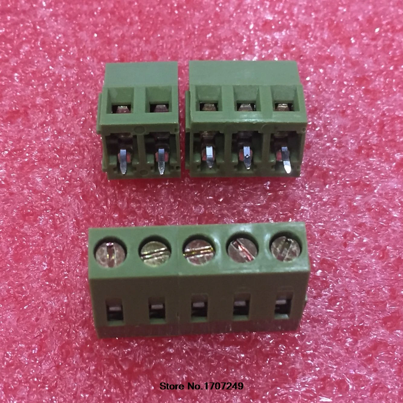 Бесплатная доставка 100 шт. Φ = KF128 5 08 мм расстояние медные ножки PCB винтовая