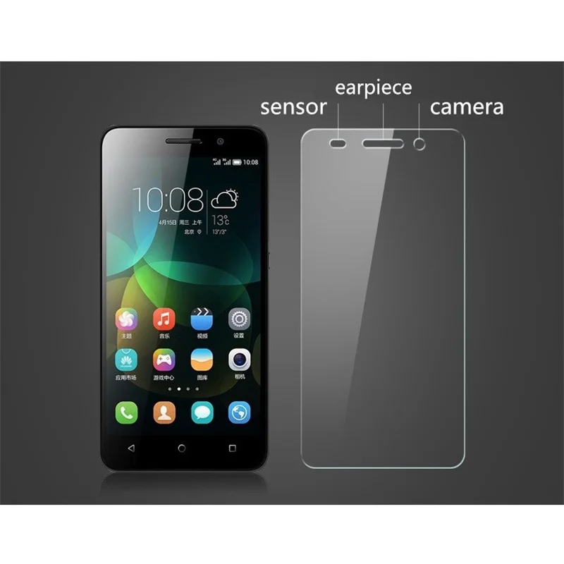 2 шт. закаленное стекло для HUAWEI honor 4C G play mini CHM-CL00 чехол honor4C защитный экран 5 дюймов