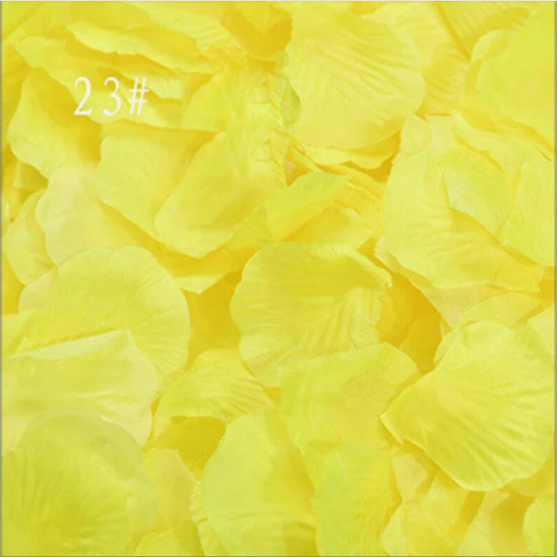 500 шт./лот шелковые лепестки роз цветов листья свадебные принадлежности подарки