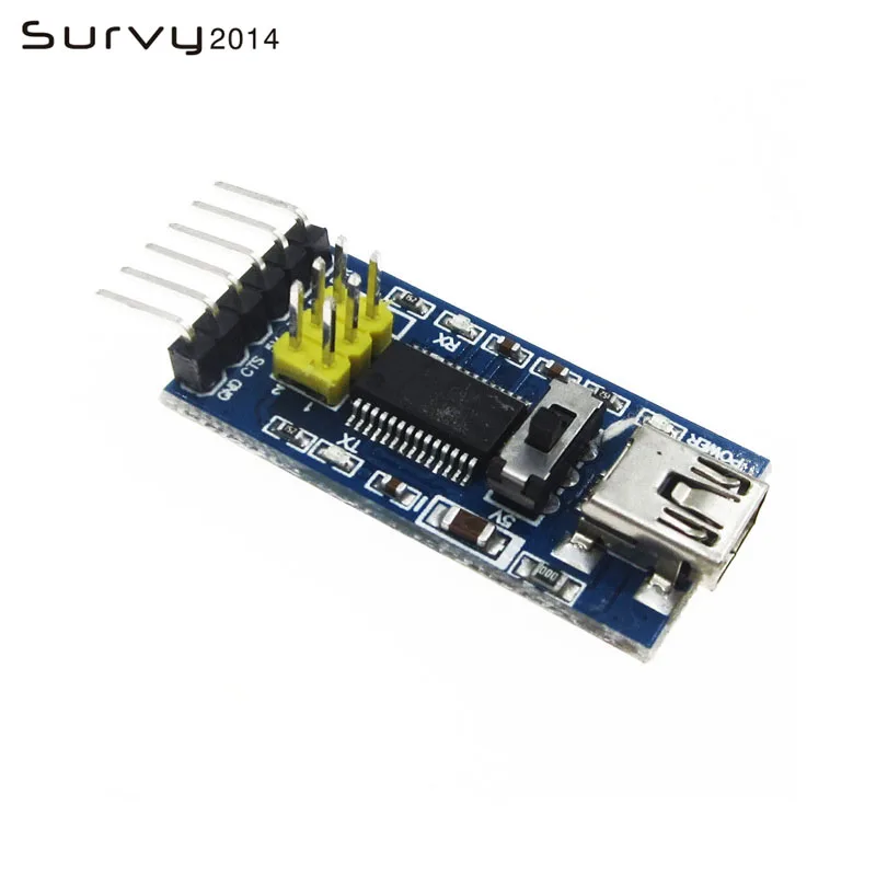 Последовательный адаптер FT232RL FT232 FTDI USB 3 В 5 в TTL модуль мини порт для arduino pro Mini к 232