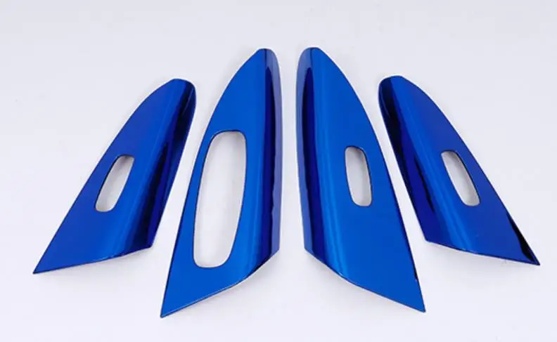 4 шт. украшение интерьера автомобиля Стайлинг подлокотник дверь окно