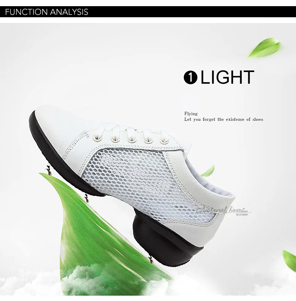 MoveFun/2017 дышащие Танцевальные Кроссовки обувь для джаза женская танцевальная с