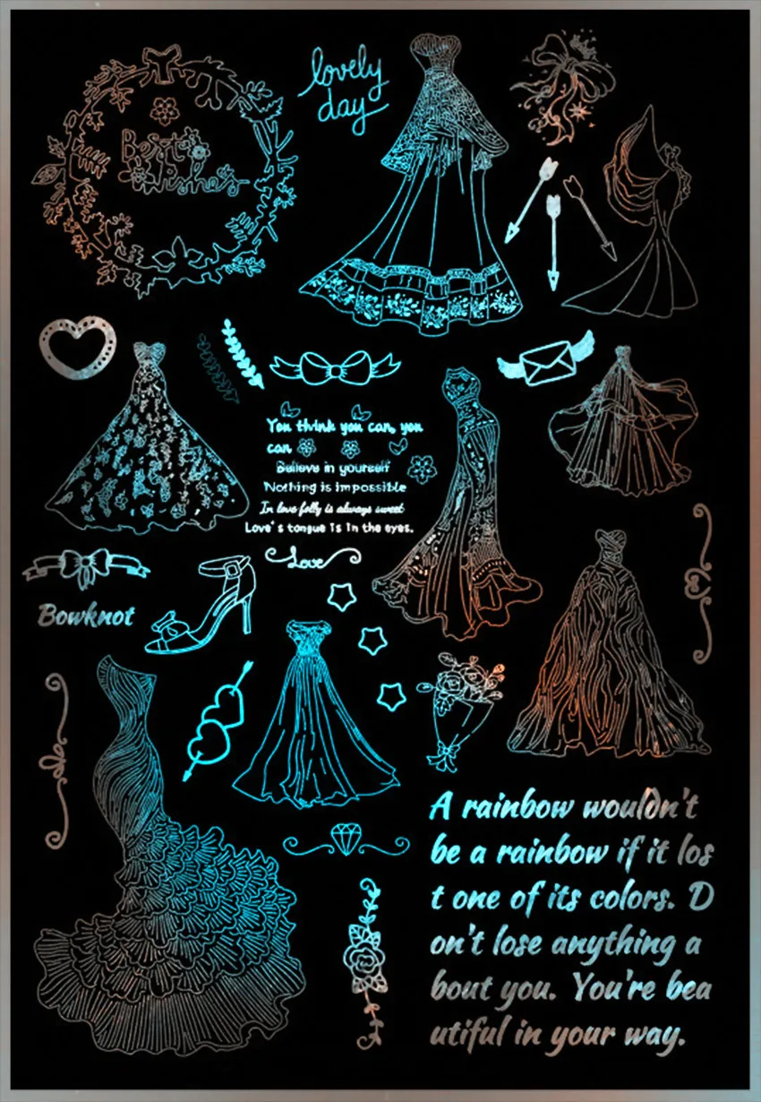 Горячая Распродажа Свадебные прозрачные штампы/силиконовые уплотнения