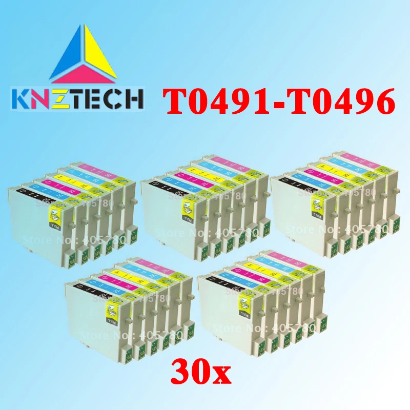 30 шт. T0491-T0496 картридж для замены R210/R230/R310/R350/RX510/RX630 | Компьютеры и офис