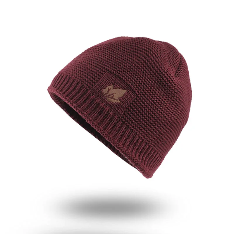 [FLB] Skullies Beanies Winter Knitted Hat Beanie Scarf Men Winter Hats For Men Women Caps Gorras Bonnet Mask Brand Hats F18034 - Цвет: Red hats