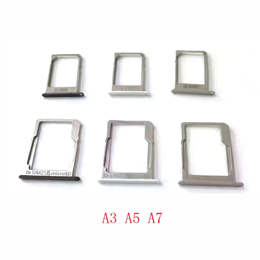 Держатель лотка для Sim карты разъем SD Samsung Galaxy A3 A5 A7 2015 запасные части 1