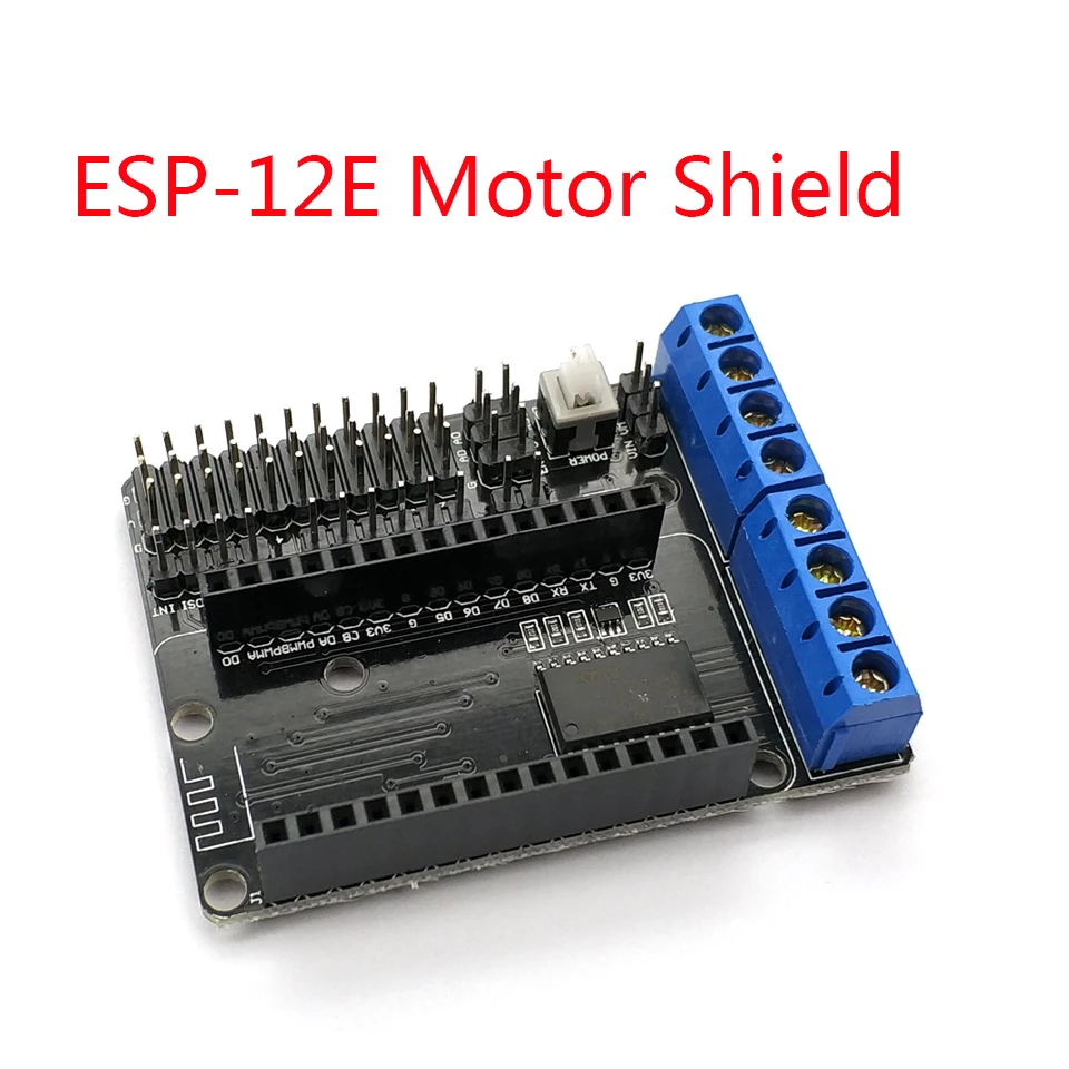 NodeMCU щит для платы двигателя L293D телефона от ESP8266 Esp 12E Kit Diy Rc Toy Wifi Smart Car Remote Control|board