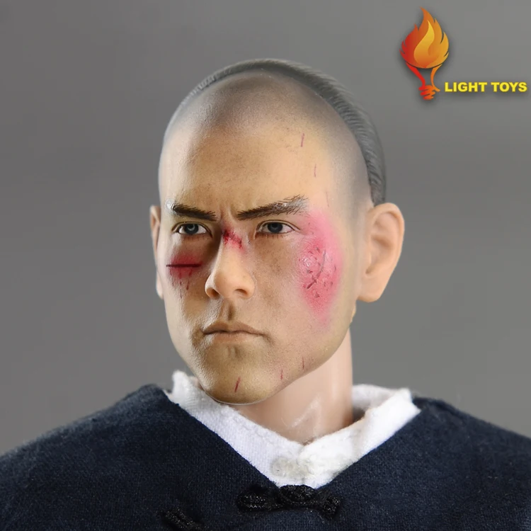 Светильник лые игрушки 1/6 Kongfu Star Huang Feihong Эдди Пэн двойная голова резки 12 дюймов