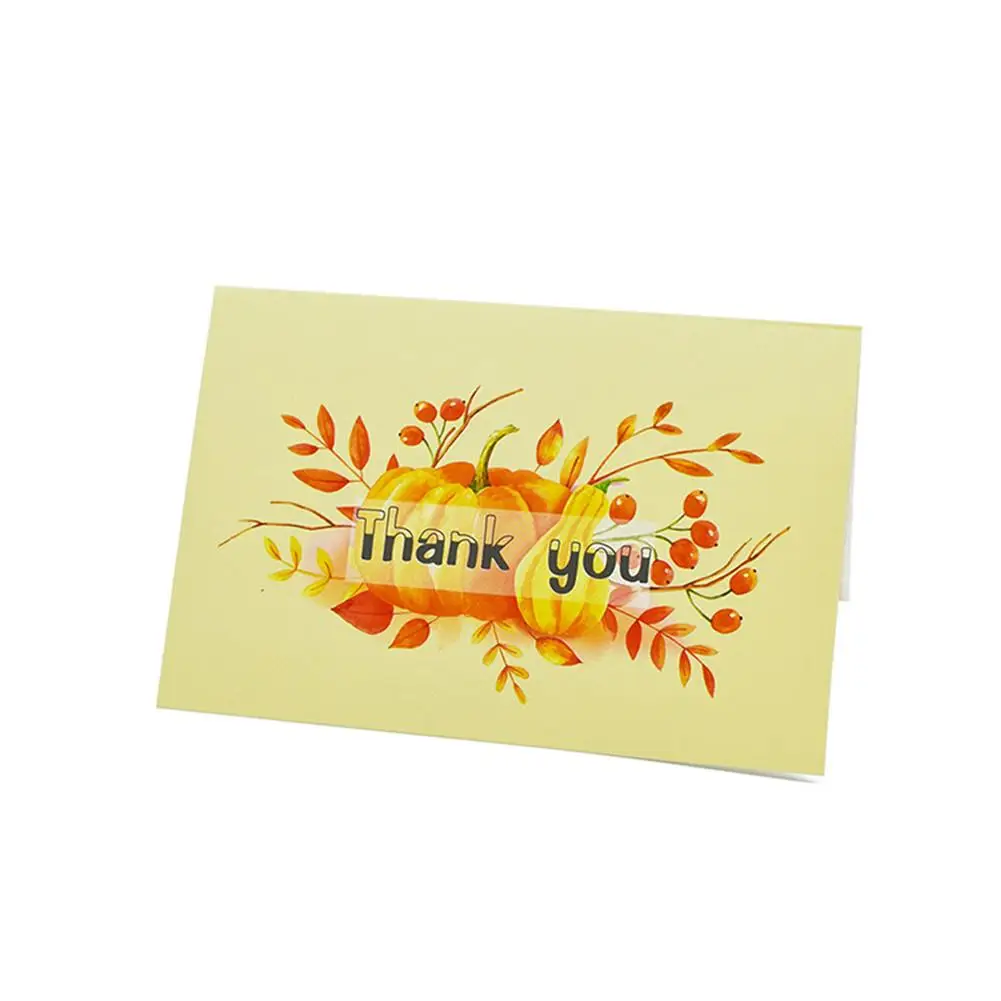 48 шт. Золотая тема благодарим вас и Золотой Урожай карта наилучшие пожелания