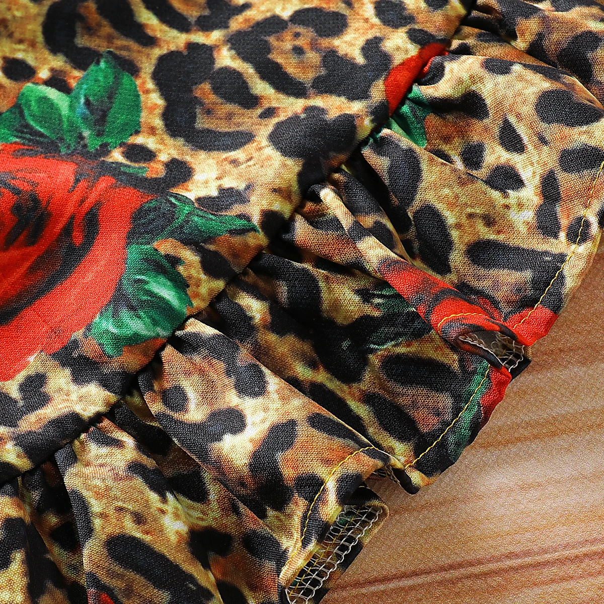 Летняя одежда для новорожденных футболки с цветочным принтом маленьких девочек