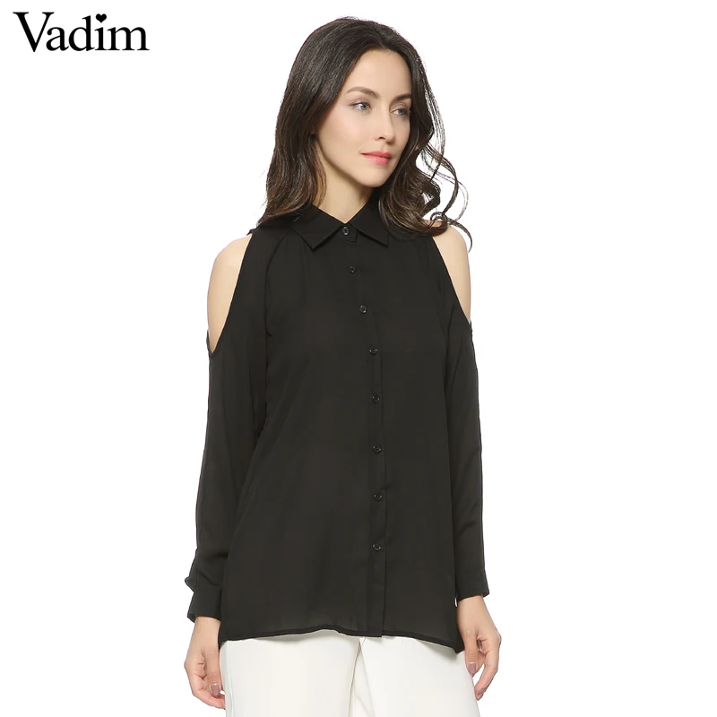 Женская длинная рубашка с длинным рукавом и отложным воротником LT426|collar blouse|blusas