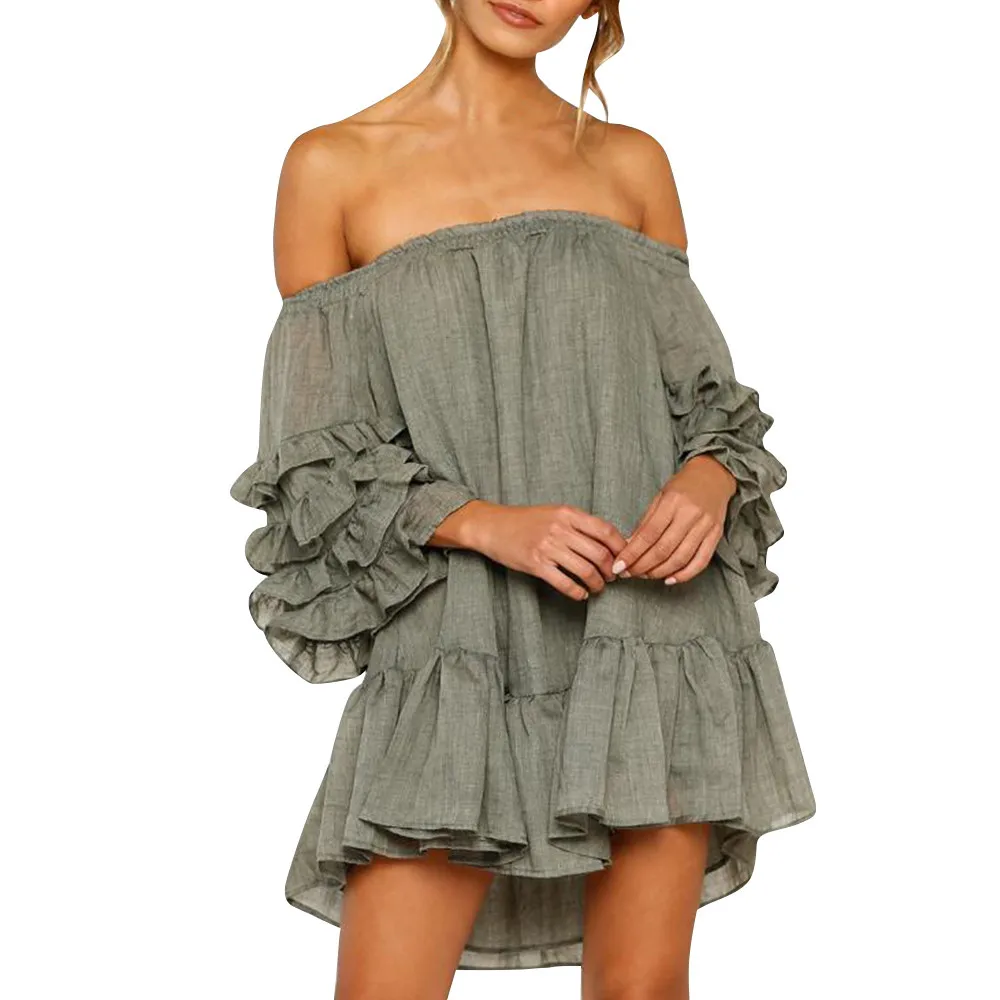 Пикантные элегантные вечерние платья для женщин с открытыми плечами