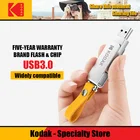 Kodak USB 3,1 K133 128 ГБ usb флэш-накопитель 256 ГБ мини-флеш-накопитель 16 Гб usb 3,0 Флешка 32 Гб металлическая карта памяти 64 ГБ