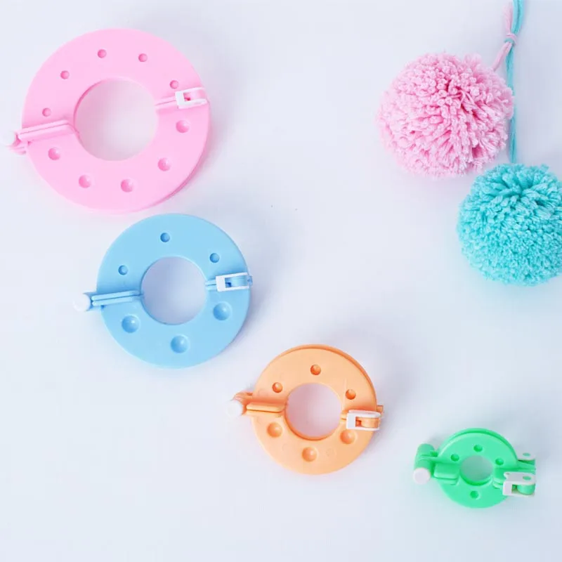 1 комплект разные размеры сделай сам помпон вязаные иглы для пушистых шариков