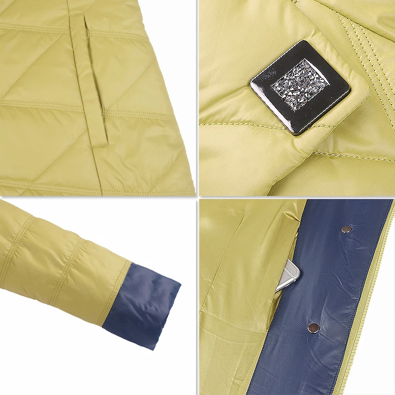 Astrid Зимняя Женская Куртка пуховики Профессиональный Плюс Размер Марка Весна