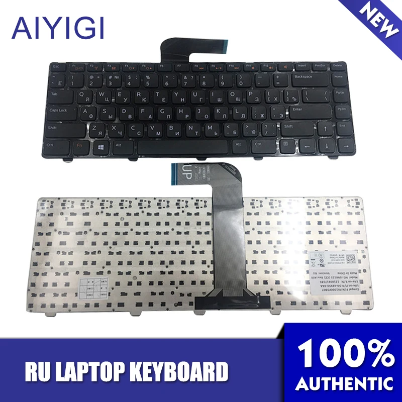 RU Клавиатура для ноутбука DELL N5050 5040 N7520 Vostro V3000 V3360D V3450D V3460D V3560D N4110 M4040 M4050 14VR M411R N4040
