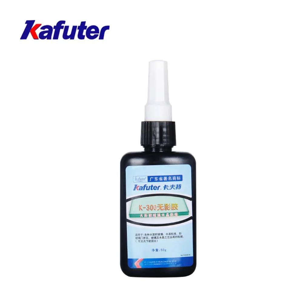 K-300 Kafuter K-300 50 мл Многофункциональный УФ клей отверждения лазерный клей большая площадь стекло Склеивание Клей Кристалл ремесла бестеневой клей - Цвет: K-300