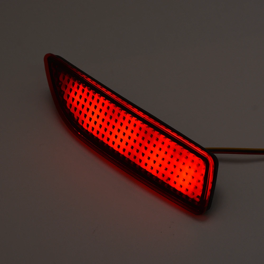 5 Вт автомобильный Стайлинг Автомобильный задний бампер красная светодиодная